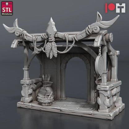 Arrows and Bows Maker Stall set - HamsterFoundry - HamsterFoundry
