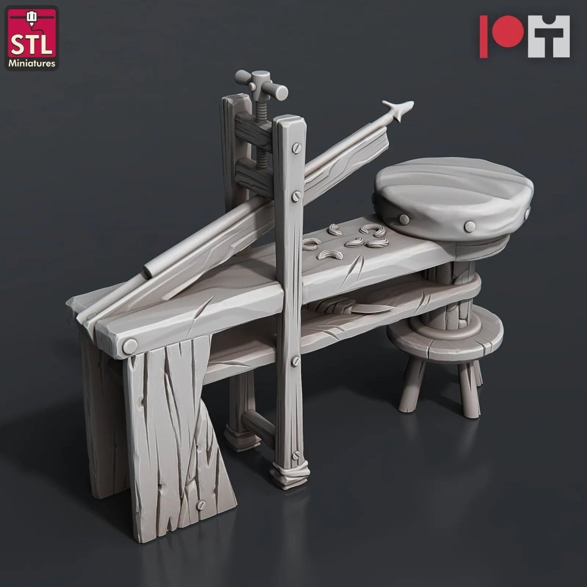 Arrows and Bows Maker Stall set - HamsterFoundry - HamsterFoundry