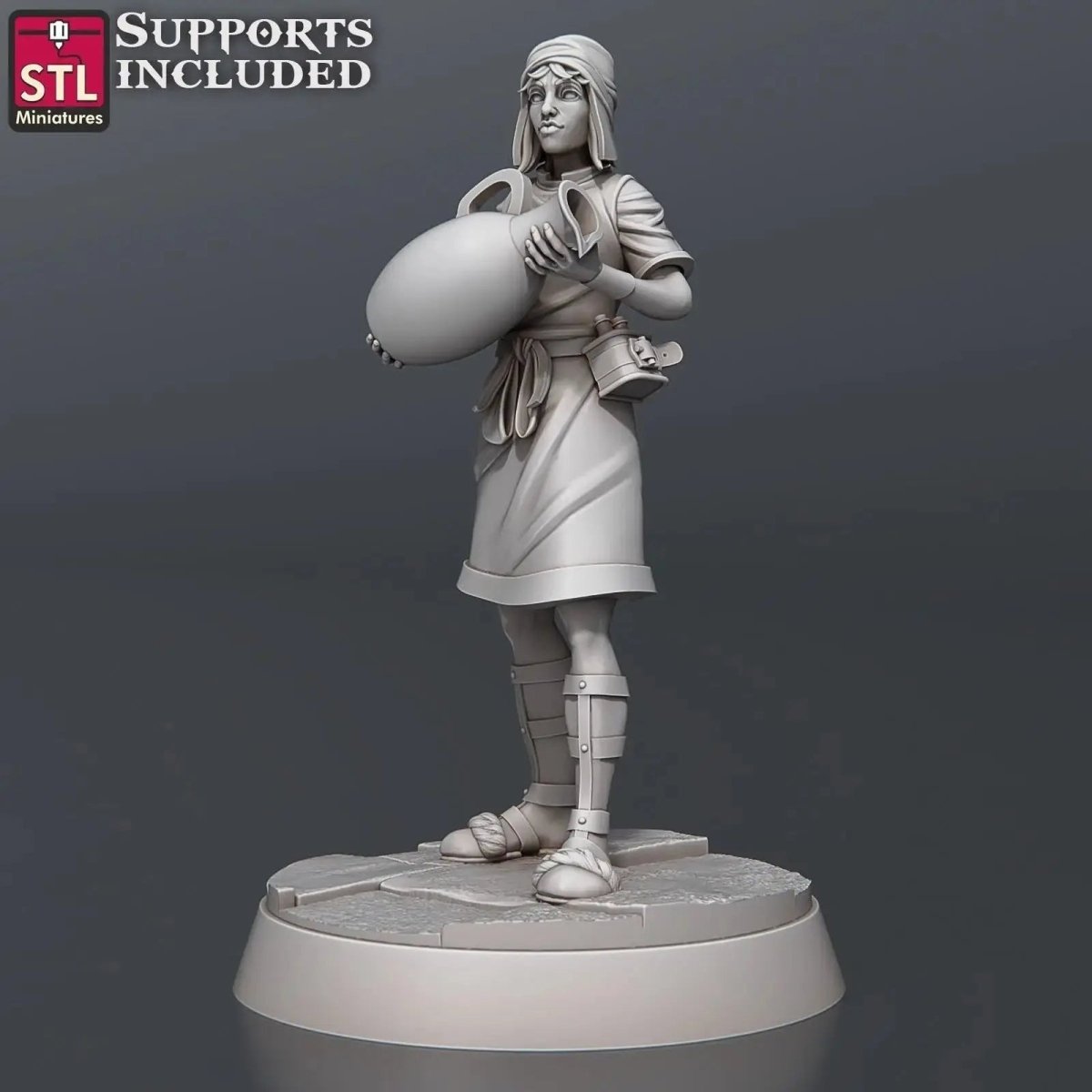 Bath House | DnD Scenery | Pathfinder Scenery - HamsterFoundry - STL Miniatures