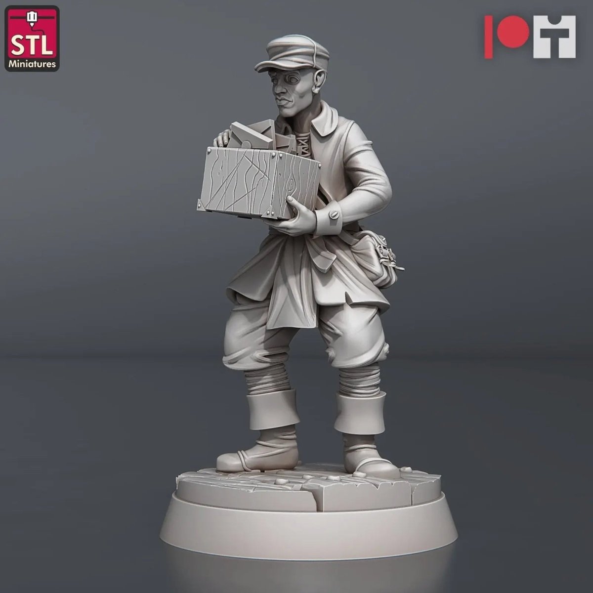 Complete Post Office set - HamsterFoundry - STL Miniatures
