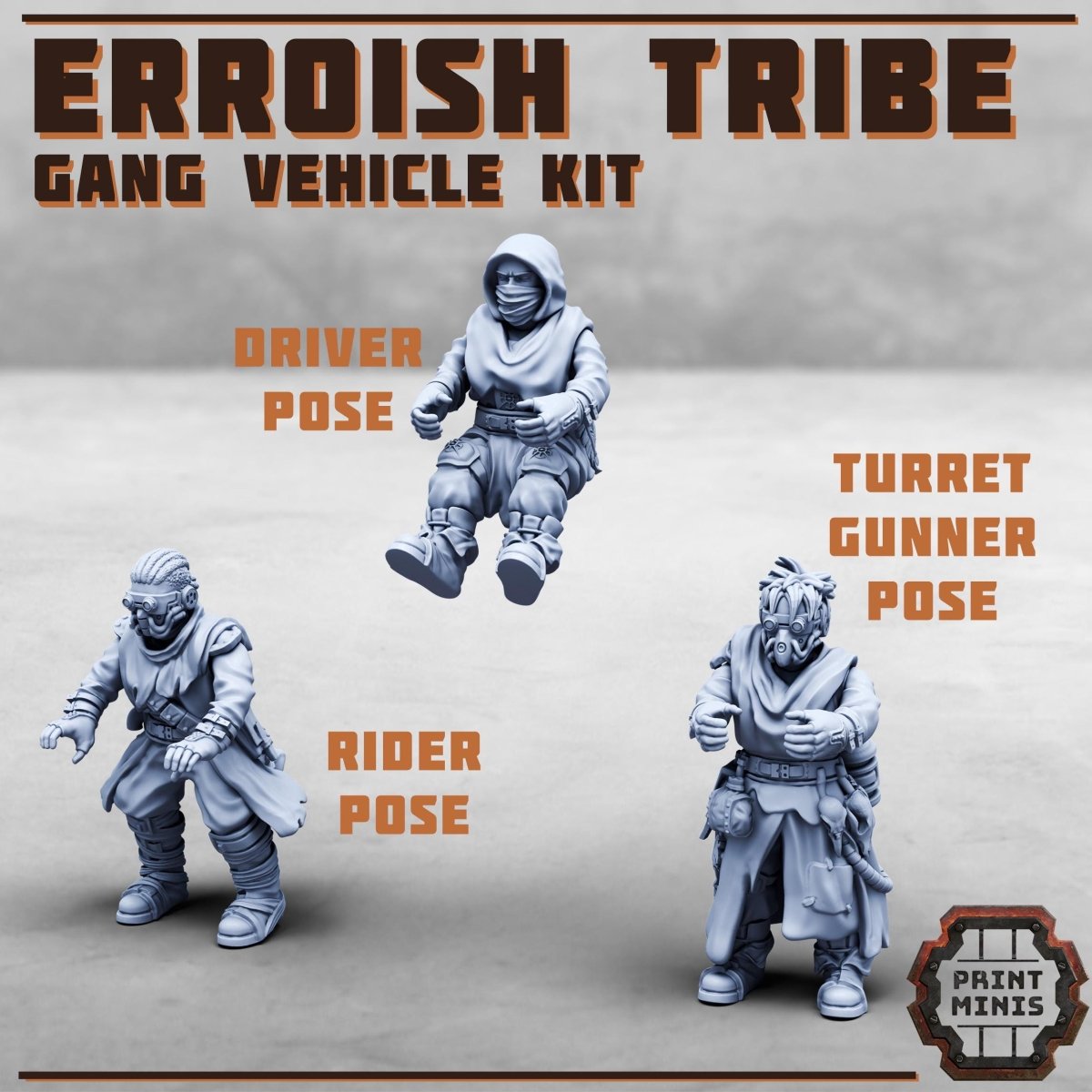 Erroish Tribe - Gang Vehicle Kit - HamsterFoundry - HamsterFoundry