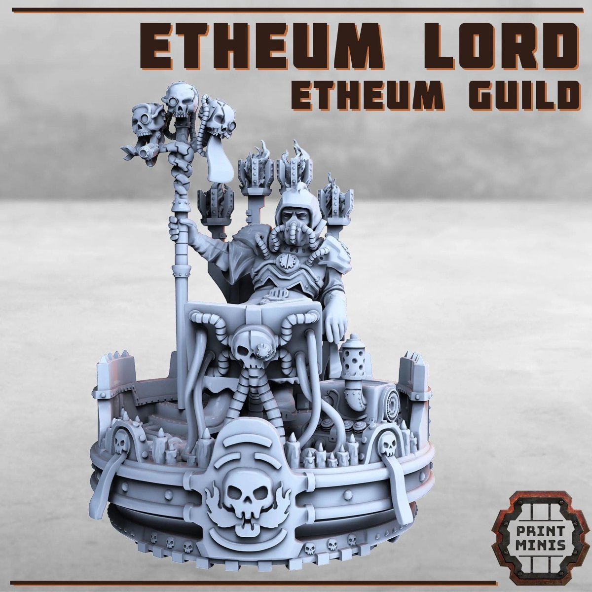 Etheum Lord - Etheum Guild - HamsterFoundry - Print Minis