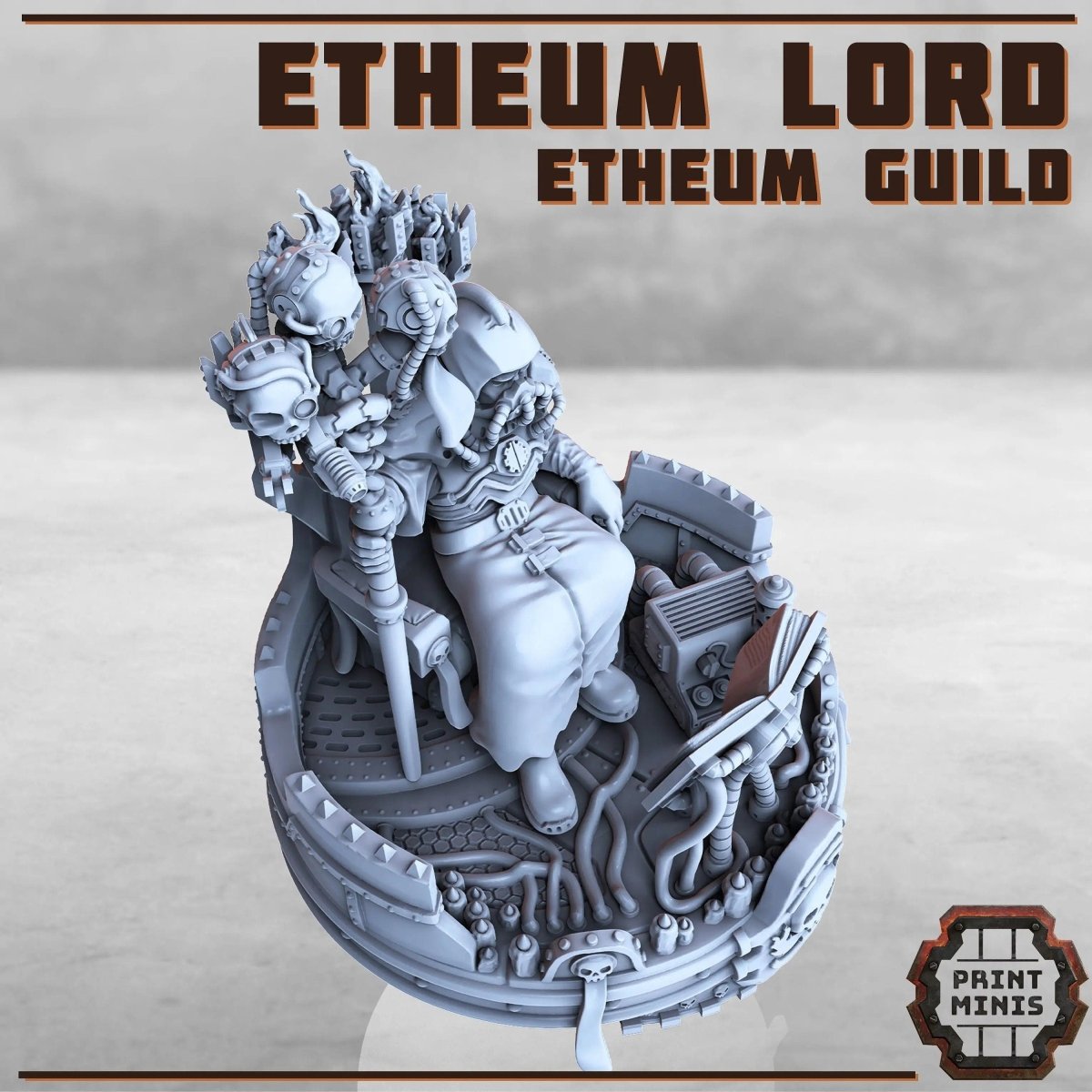 Etheum Lord - Etheum Guild - HamsterFoundry - Print Minis