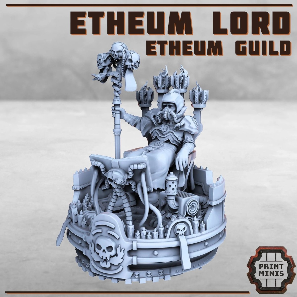 Etheum Lord - Etheum Guild - HamsterFoundry - Print Minis