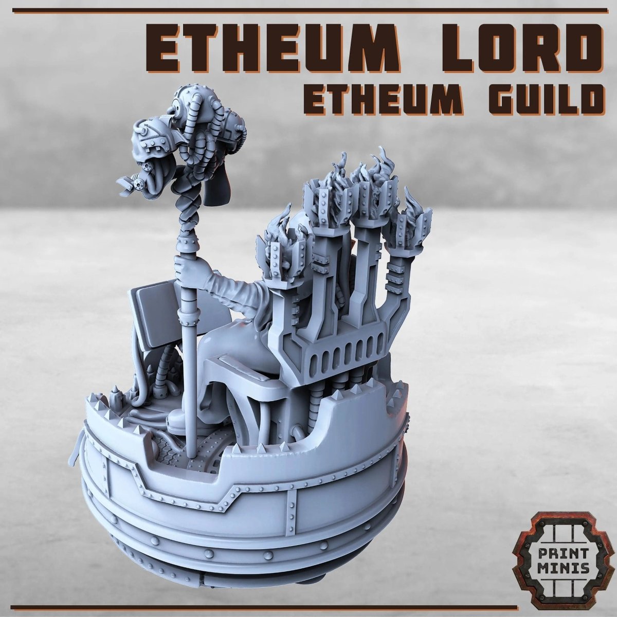 Etheum Lord - Etheum Guild - HamsterFoundry - Print Minis