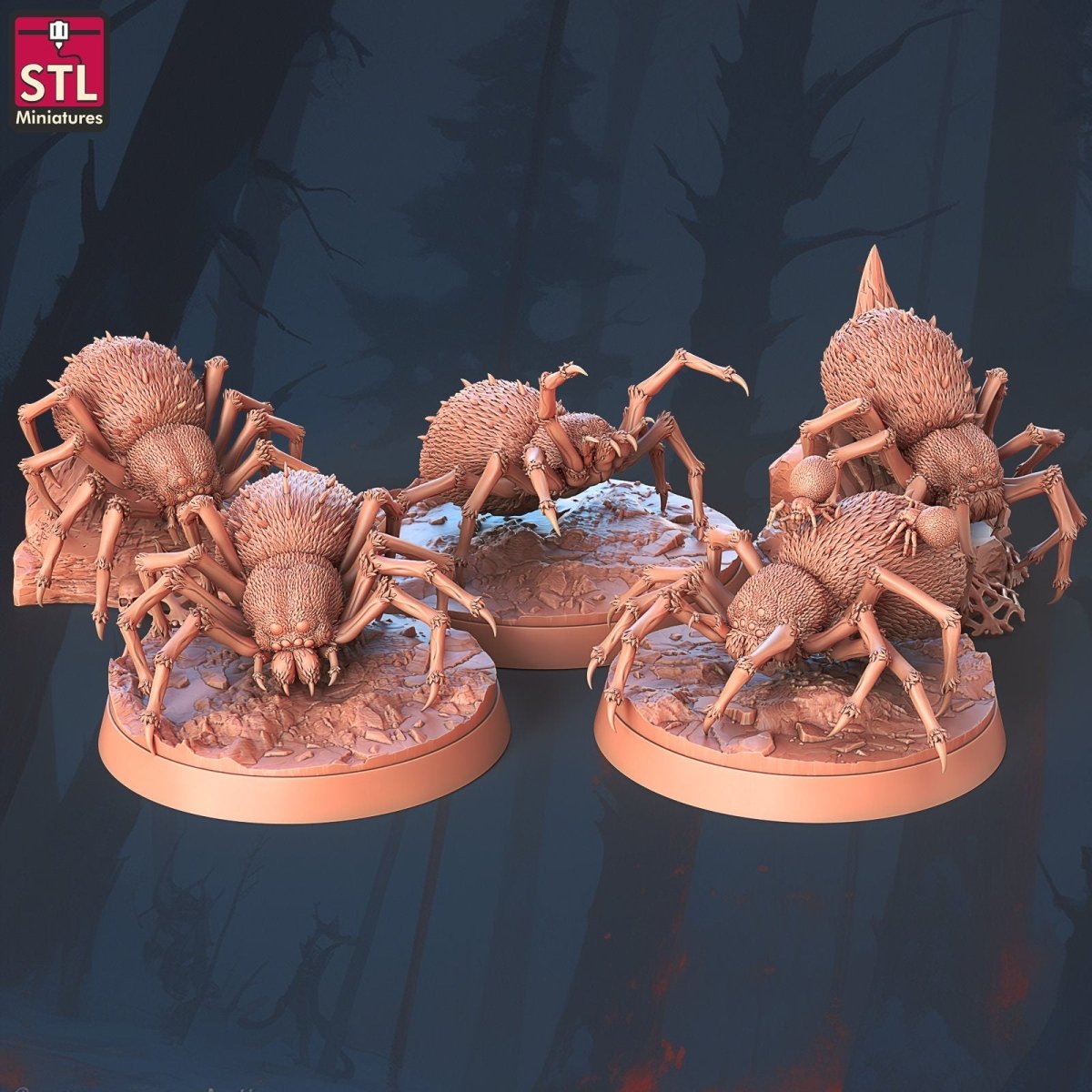 Giant Spider Set - HamsterFoundry - HamsterFoundry