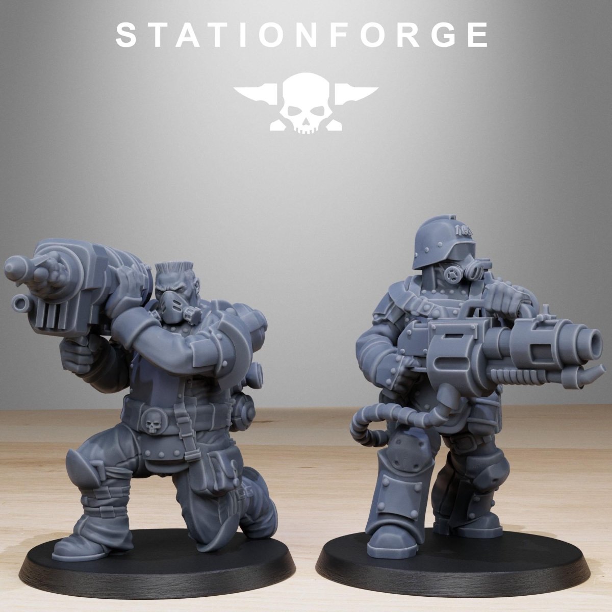 Grim Guard Armoured Squad - HamsterFoundry - HamsterFoundry