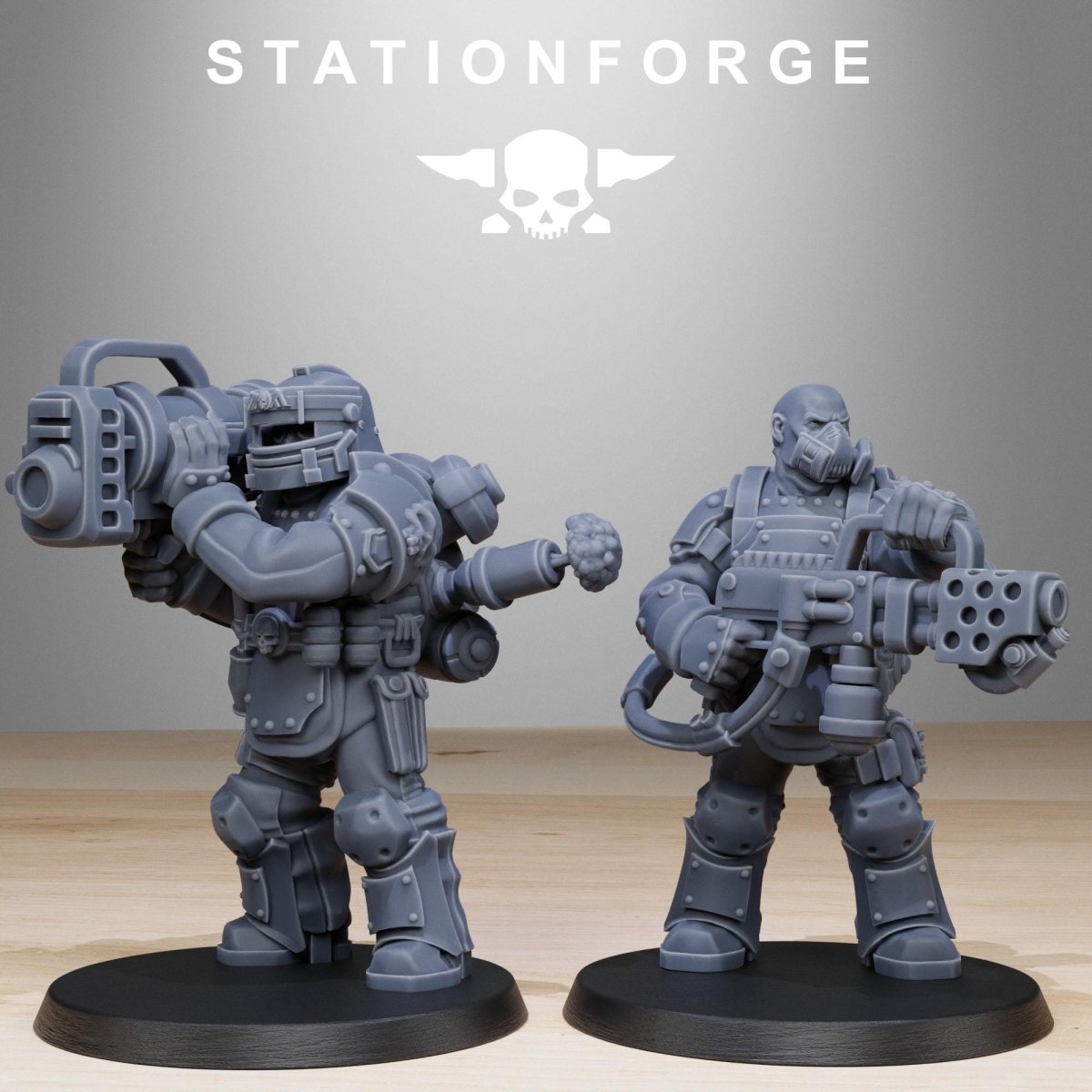 Grim Guard Armoured Squad - HamsterFoundry - HamsterFoundry