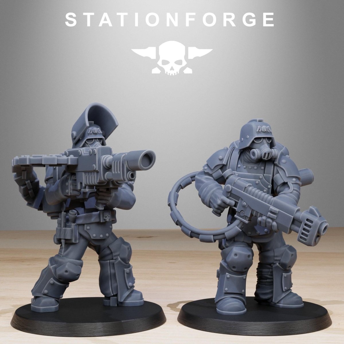 Grim Guard Armoured Squad - HamsterFoundry - HamsterFoundry