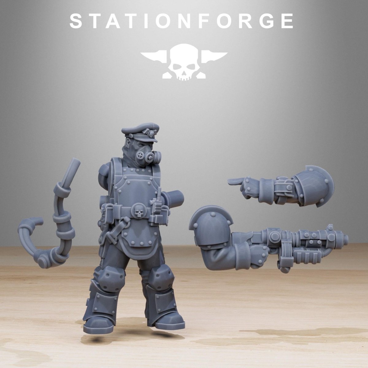 Grim Guard Armoured Squad - HamsterFoundry - HamsterFoundry