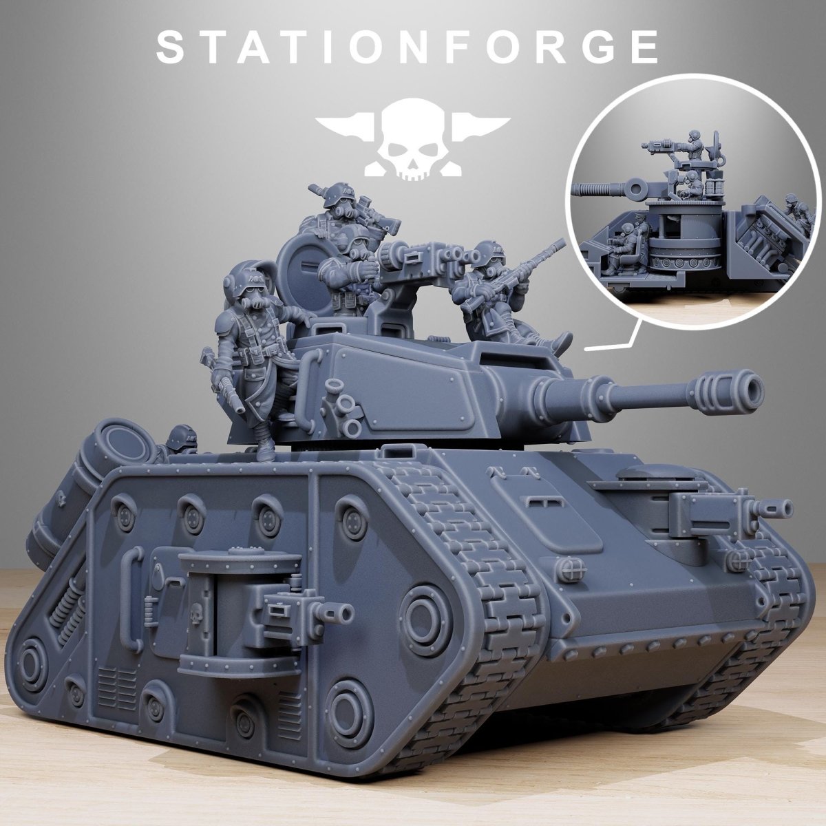 Grim Guard Battle Tank - HamsterFoundry - HamsterFoundry