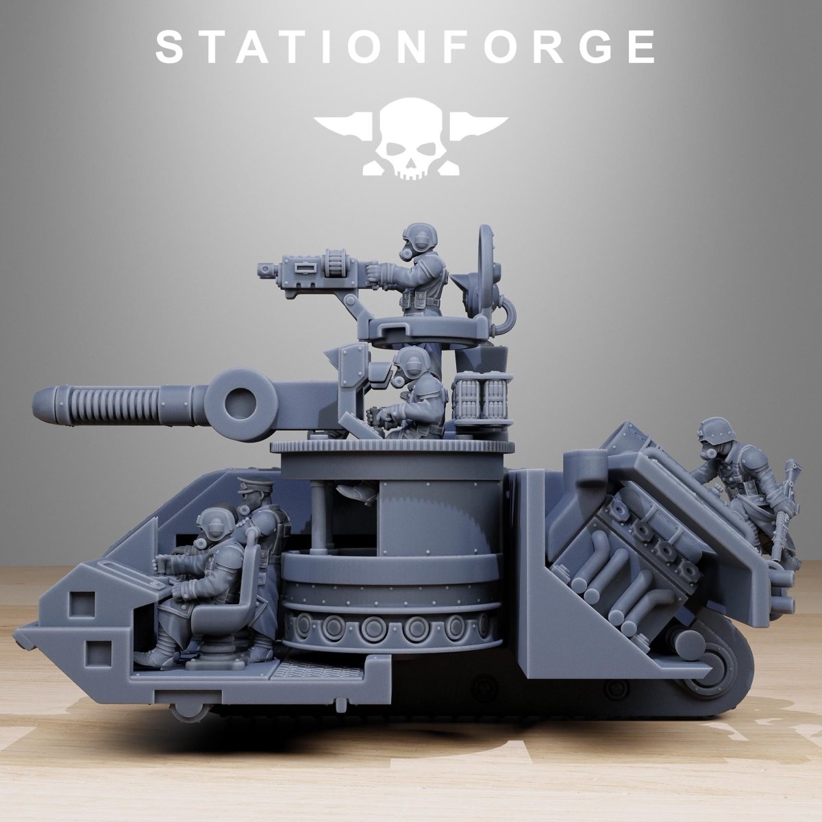 Grim Guard Battle Tank - HamsterFoundry - HamsterFoundry