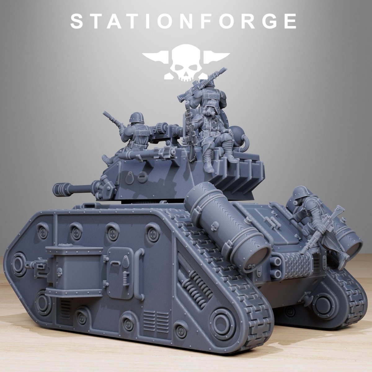 Grim Guard Battle Tank - HamsterFoundry - HamsterFoundry