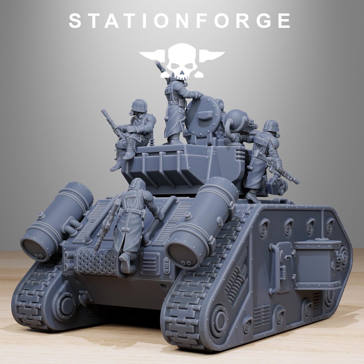 Grim Guard Battle Tank - HamsterFoundry - HamsterFoundry