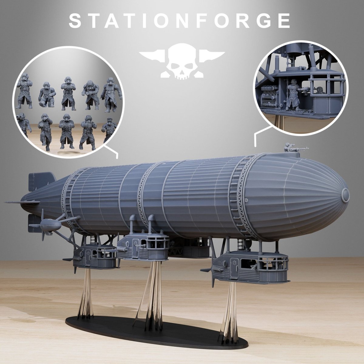 Grimguard Airship - HamsterFoundry - Stationforge