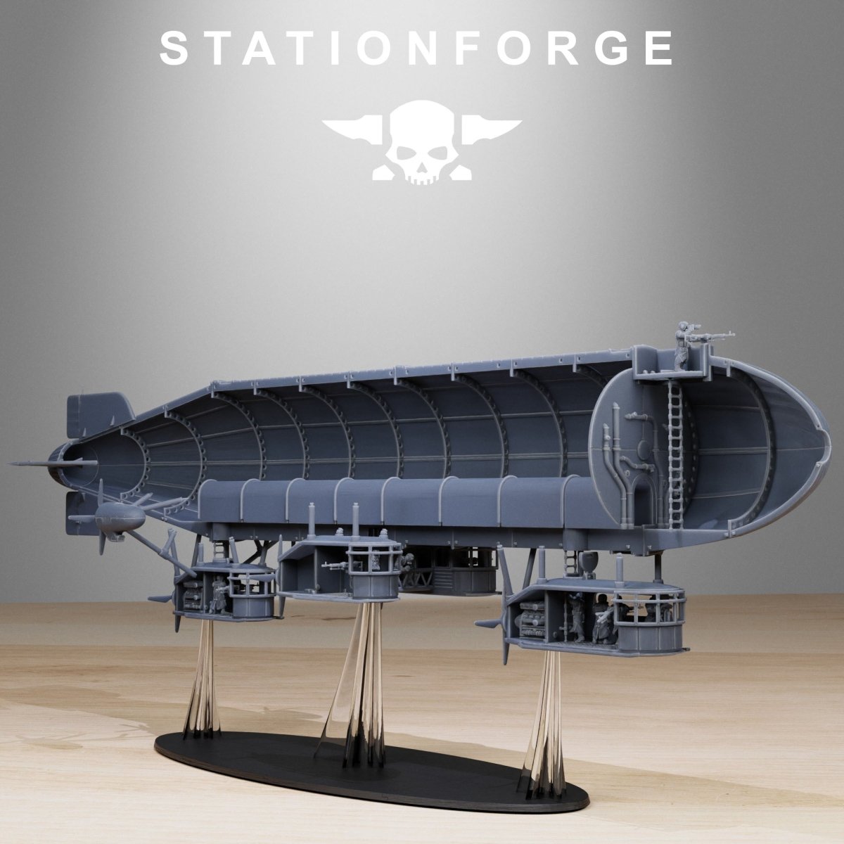 Grimguard Airship - HamsterFoundry - Stationforge