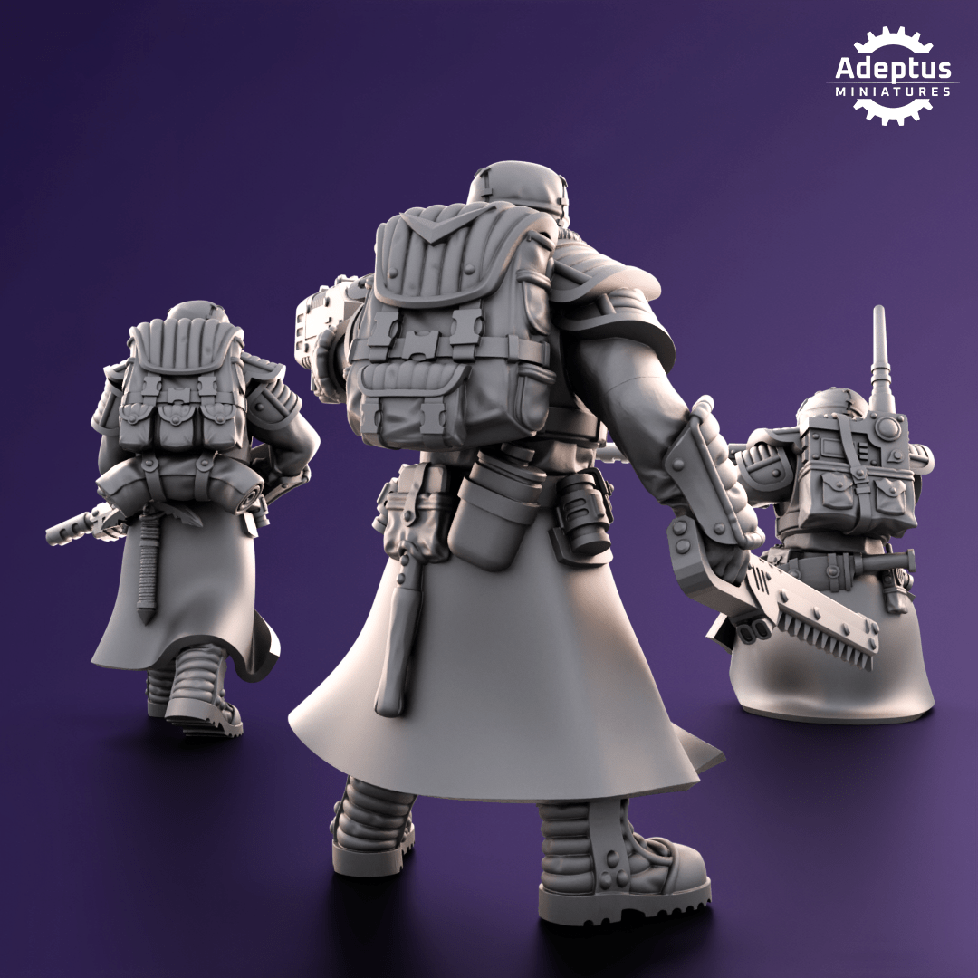 Iceward Division Squad - Imperial Guard - HamsterFoundry - Redmakers