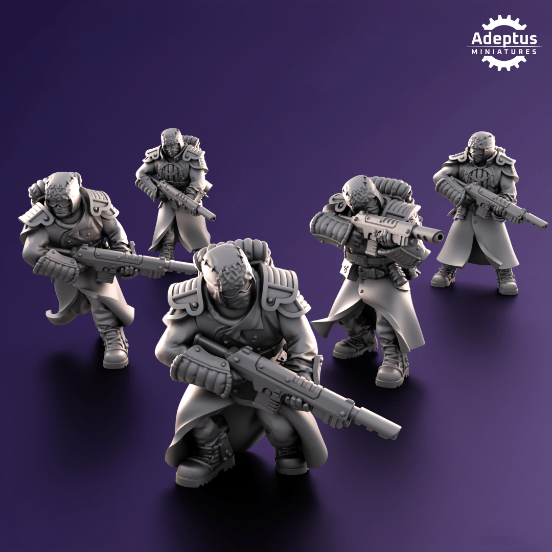 Iceward Division Squad - Imperial Guard - HamsterFoundry - Redmakers