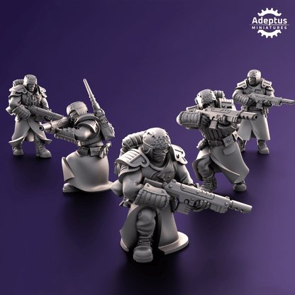 Iceward Division Squad - Imperial Guard - HamsterFoundry - Redmakers