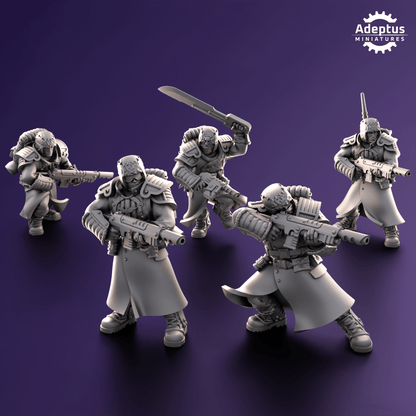 Iceward Division Squad - Imperial Guard - HamsterFoundry - Redmakers