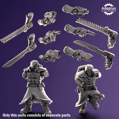Iceward Division Squad - Imperial Guard - HamsterFoundry - Redmakers