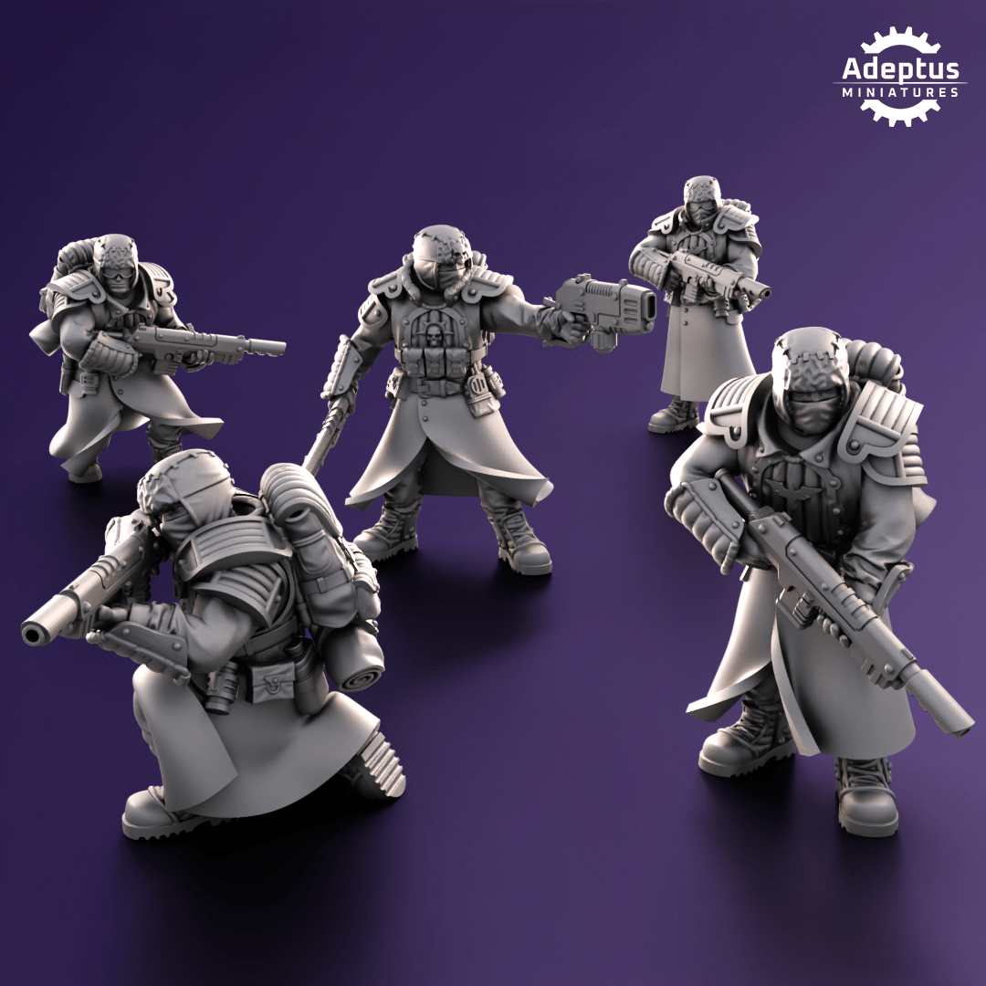 Iceward Division Squad - Imperial Guard - HamsterFoundry - Redmakers