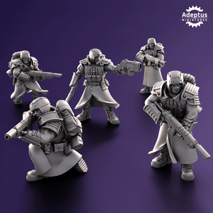 Iceward Division Squad - Imperial Guard - HamsterFoundry - Redmakers