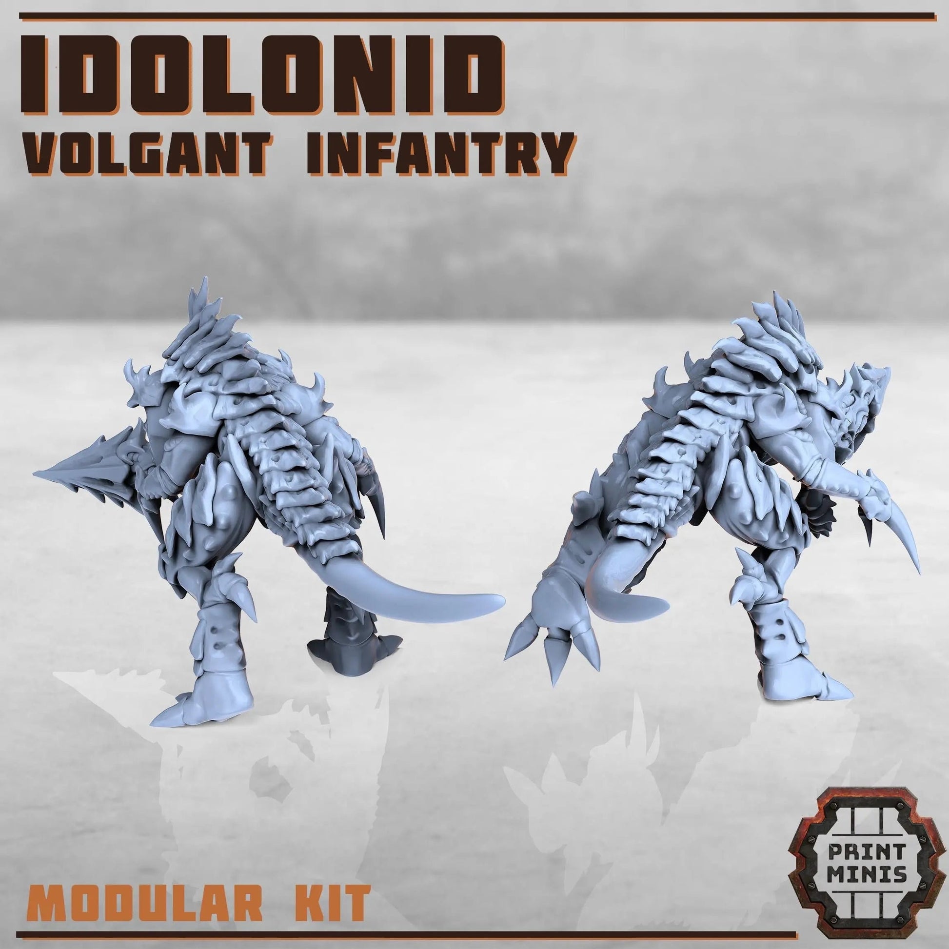 Idolonid Volgant Infantry Print Minis