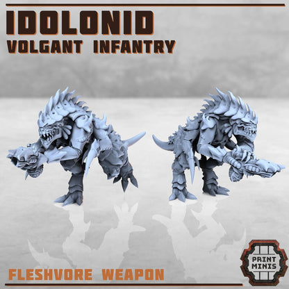 Idolonid Volgant Infantry Print Minis