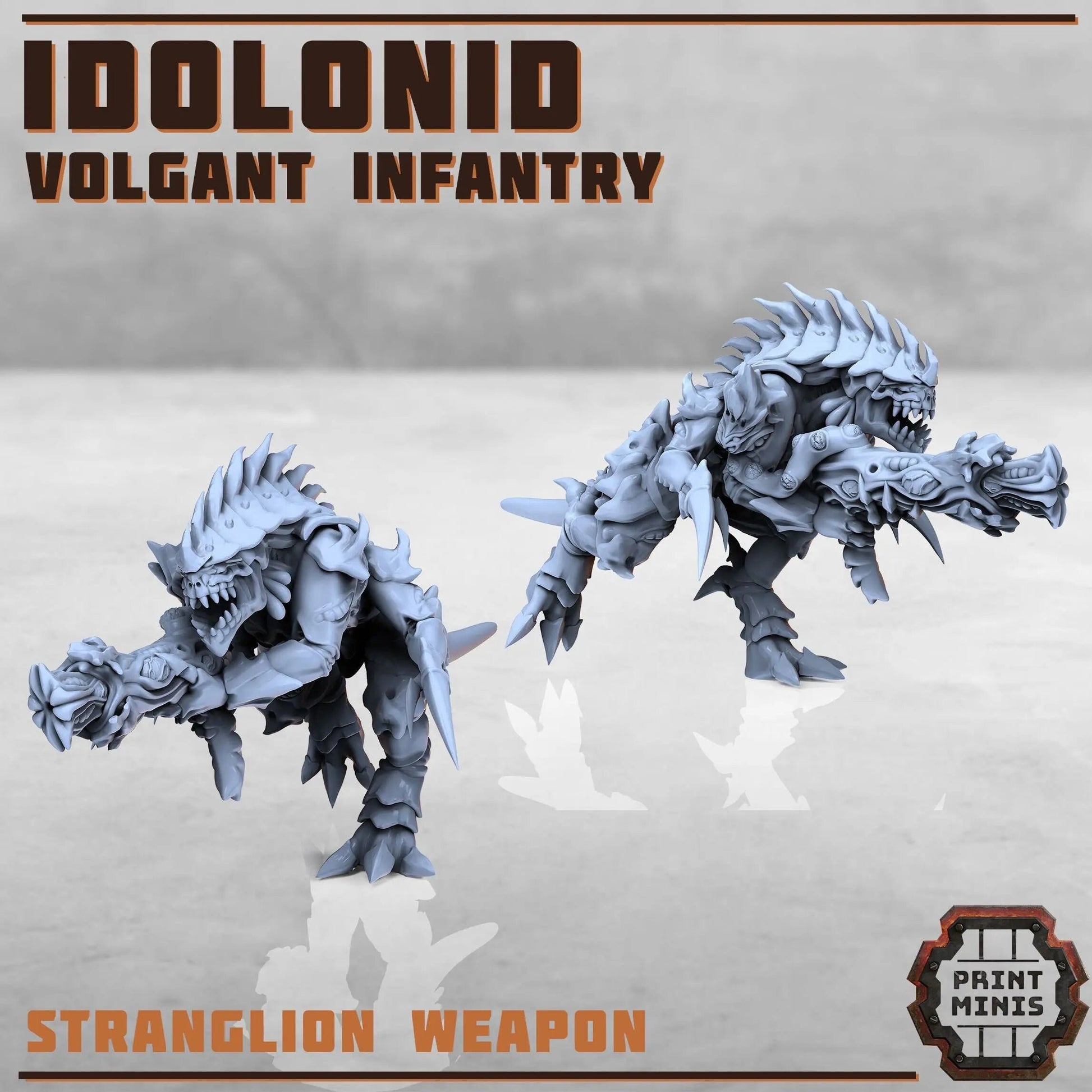 Idolonid Volgant Infantry Print Minis