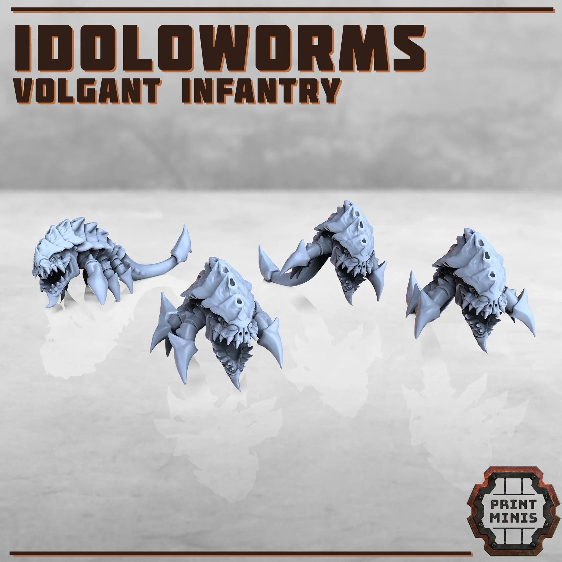 Idolonid Volgant Infantry Print Minis