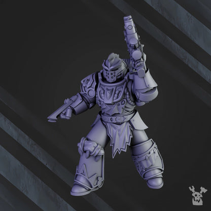 White Megalodon Clan Warriors