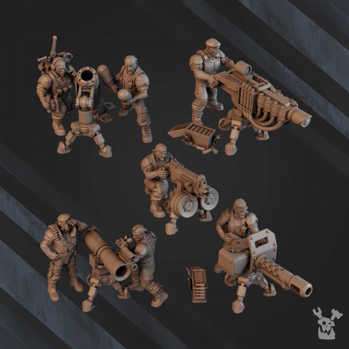 Green Hell Division - Heavy Fire Support Squad
