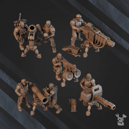 Green Hell Division - Heavy Fire Support Squad