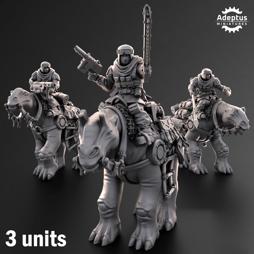 Ironhide Riders - Khaleeth Regiment - HamsterFoundry - Redmakers