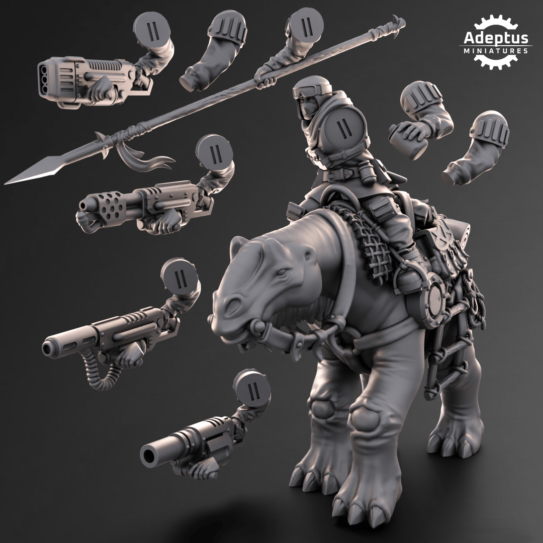 Ironhide Riders - Khaleeth Regiment - HamsterFoundry - Redmakers