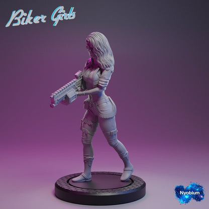 Jen - Explosive Blonde - Biker Girls - HamsterFoundry - HamsterFoundry