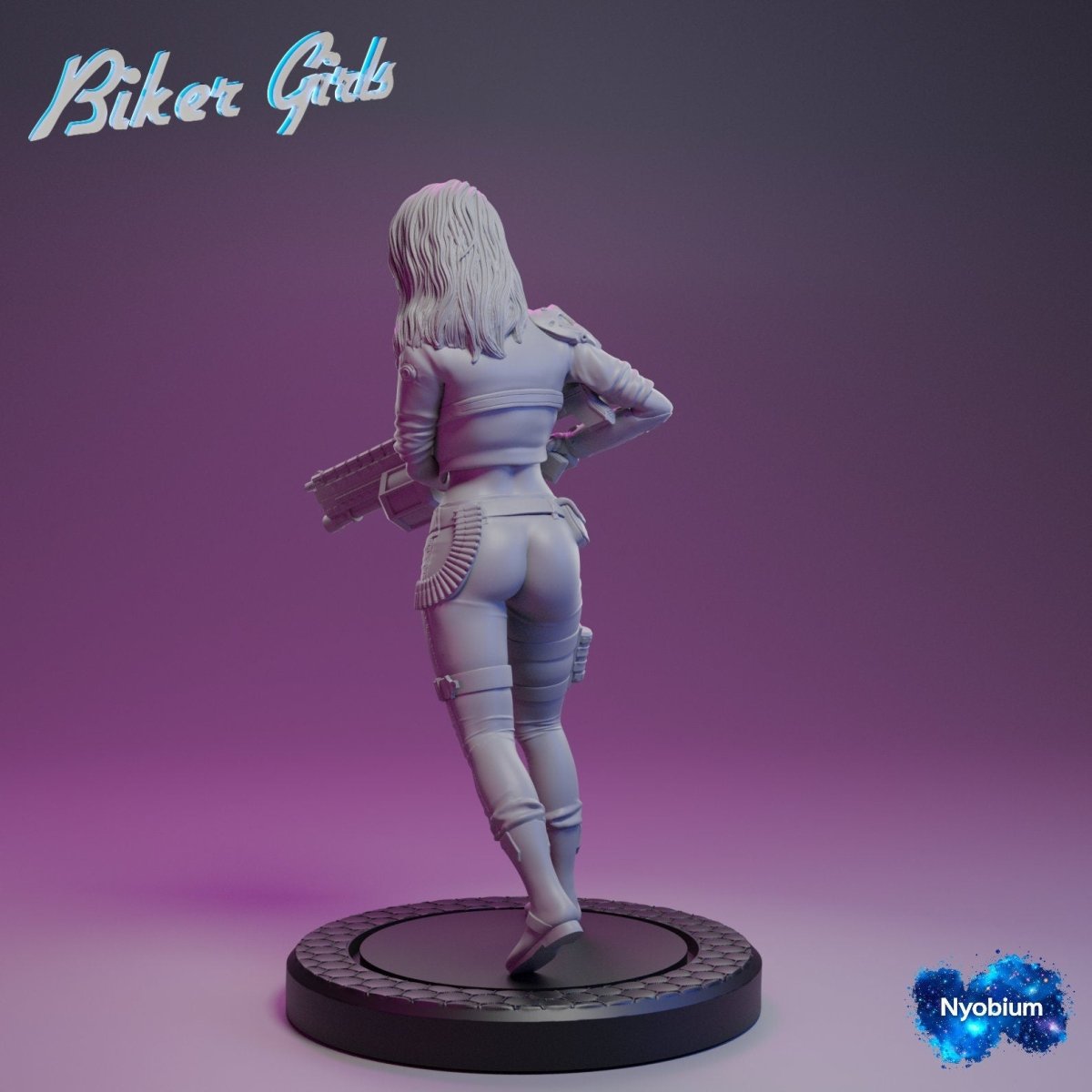 Jen - Explosive Blonde - Biker Girls - HamsterFoundry - HamsterFoundry