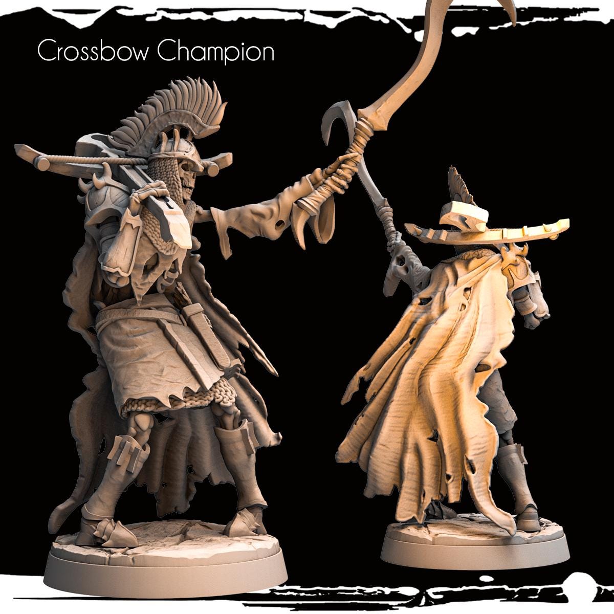 Skeleton Crossbow Champion/Commander - HamsterFoundry - HamsterFoundry