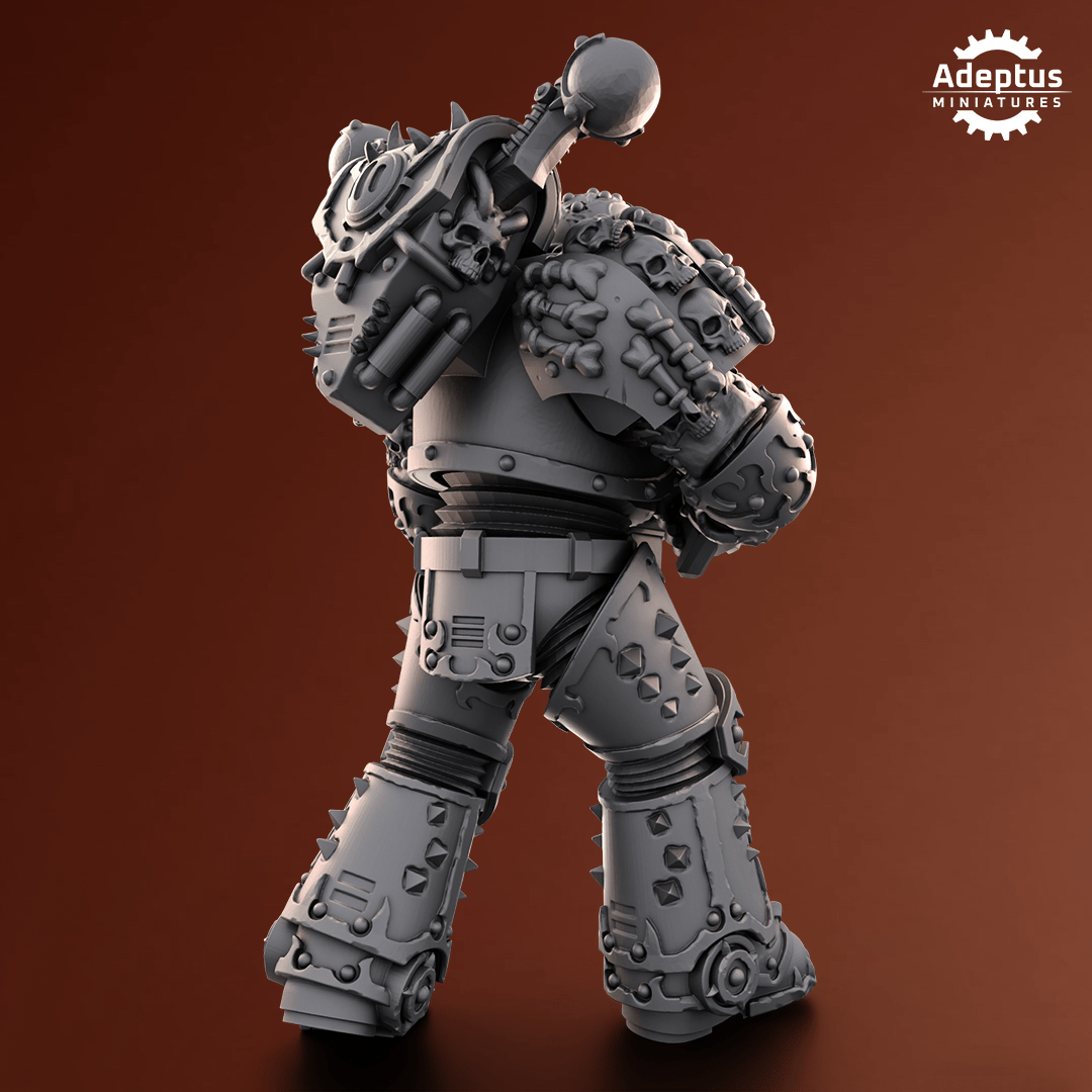 Skin Reavers Chaos Space Knights - HamsterFoundry - Red Makers