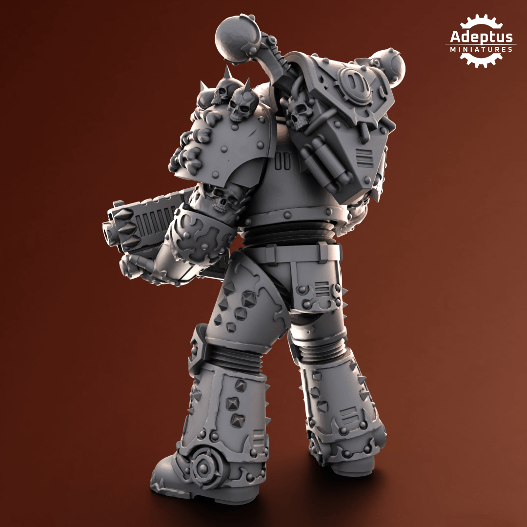 Skin Reavers Chaos Space Knights - HamsterFoundry - Red Makers
