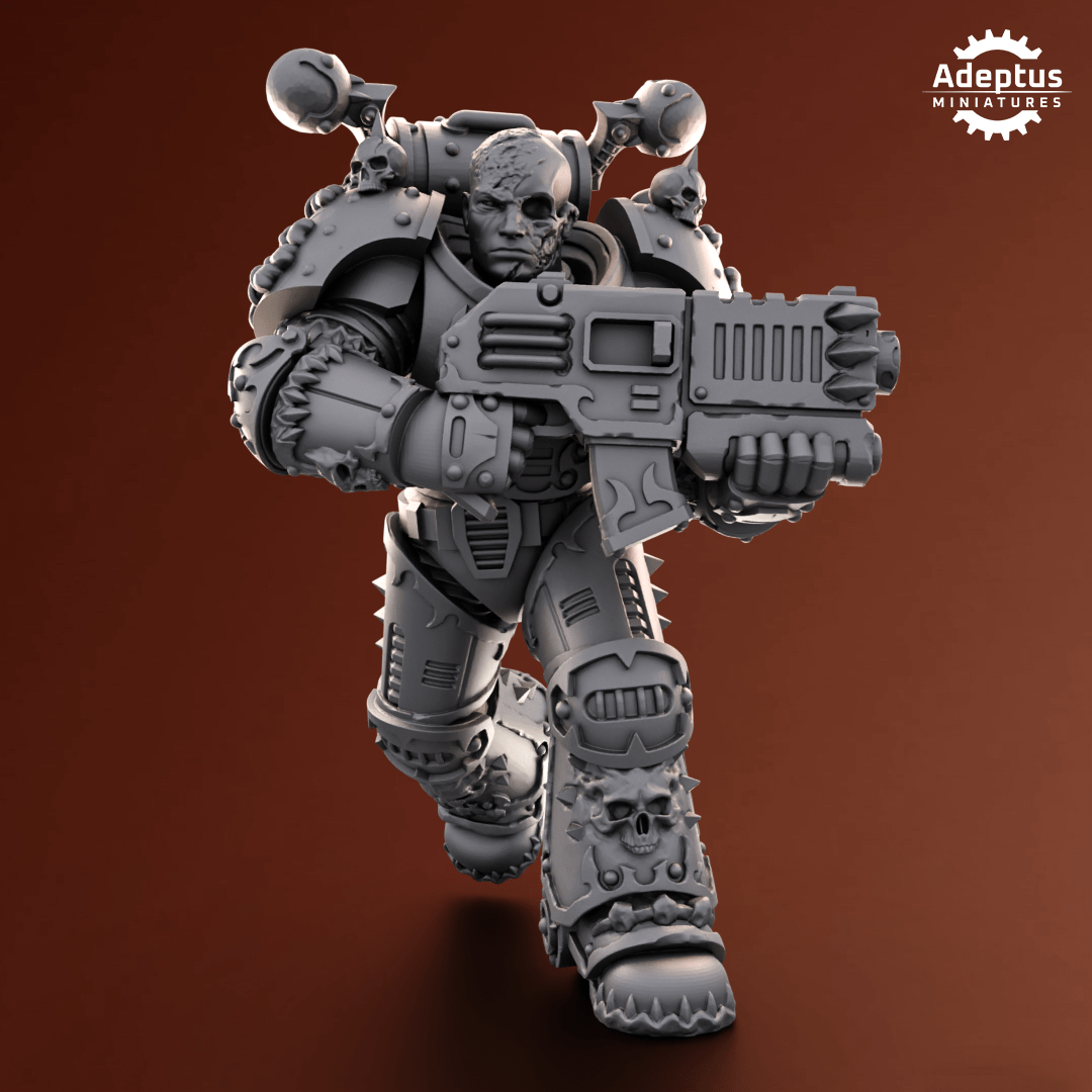 Skin Reavers Chaos Space Knights - HamsterFoundry - Red Makers