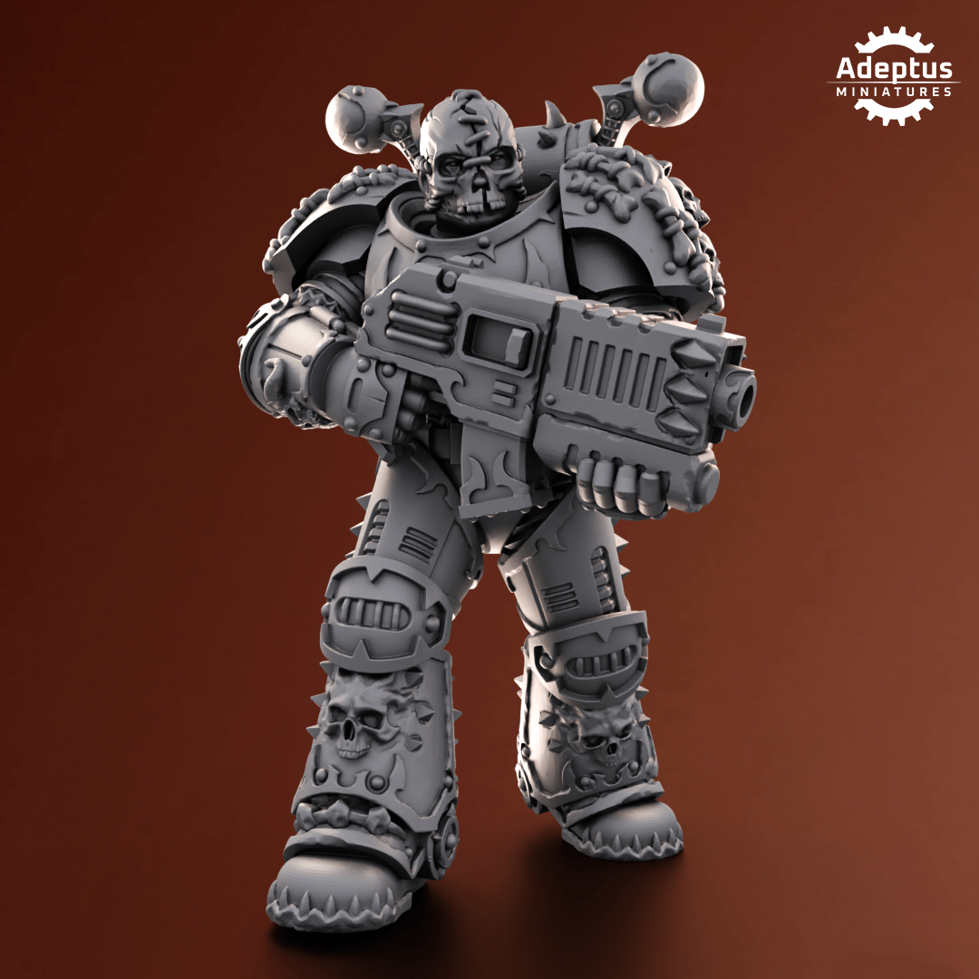 Skin Reavers Chaos Space Knights - HamsterFoundry - Red Makers