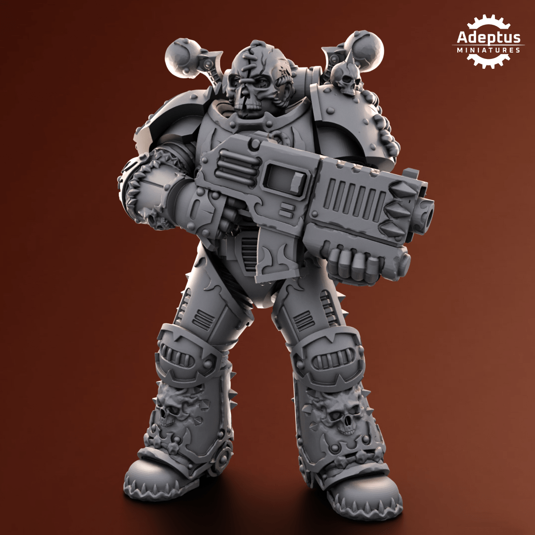 Skin Reavers Chaos Space Knights - HamsterFoundry - Red Makers