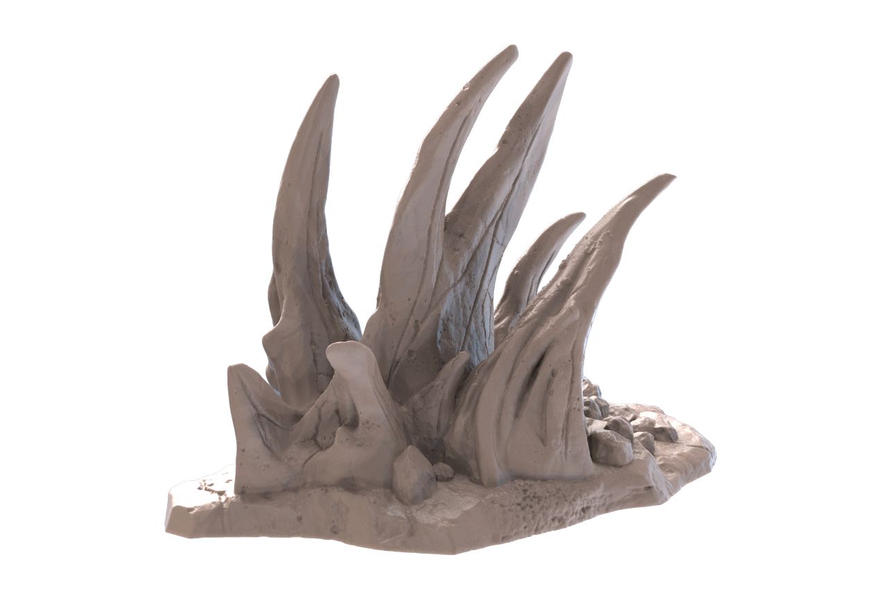 Volcano scenery set - HamsterFoundry - HamsterFoundry