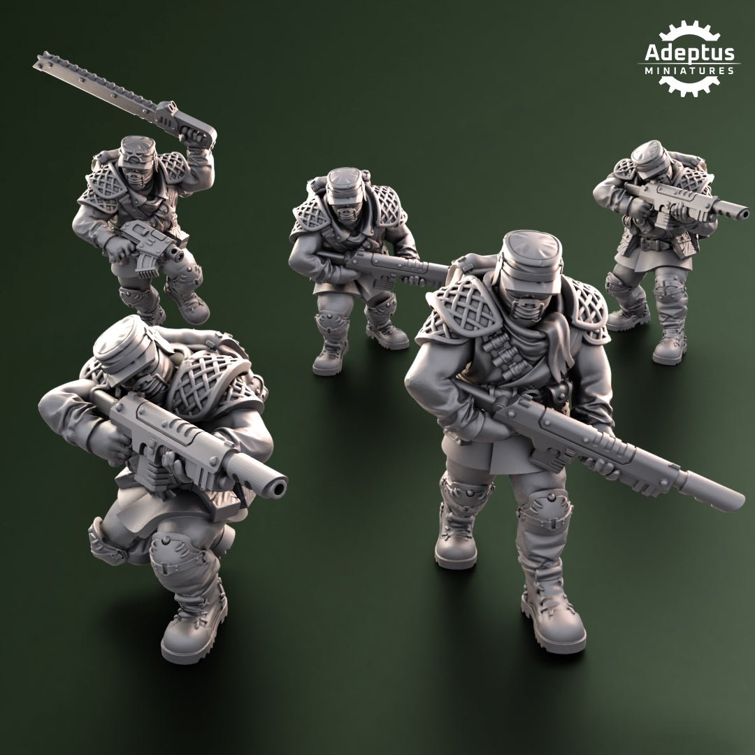 Squad Sunscorch Regiment - HamsterFoundry - Redmakers