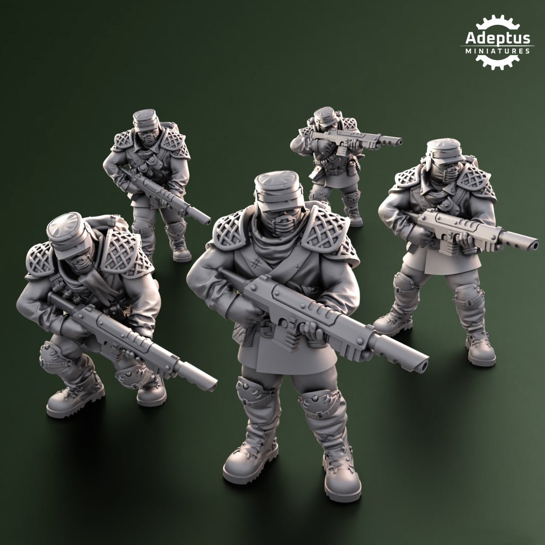 Squad Sunscorch Regiment - HamsterFoundry - Redmakers