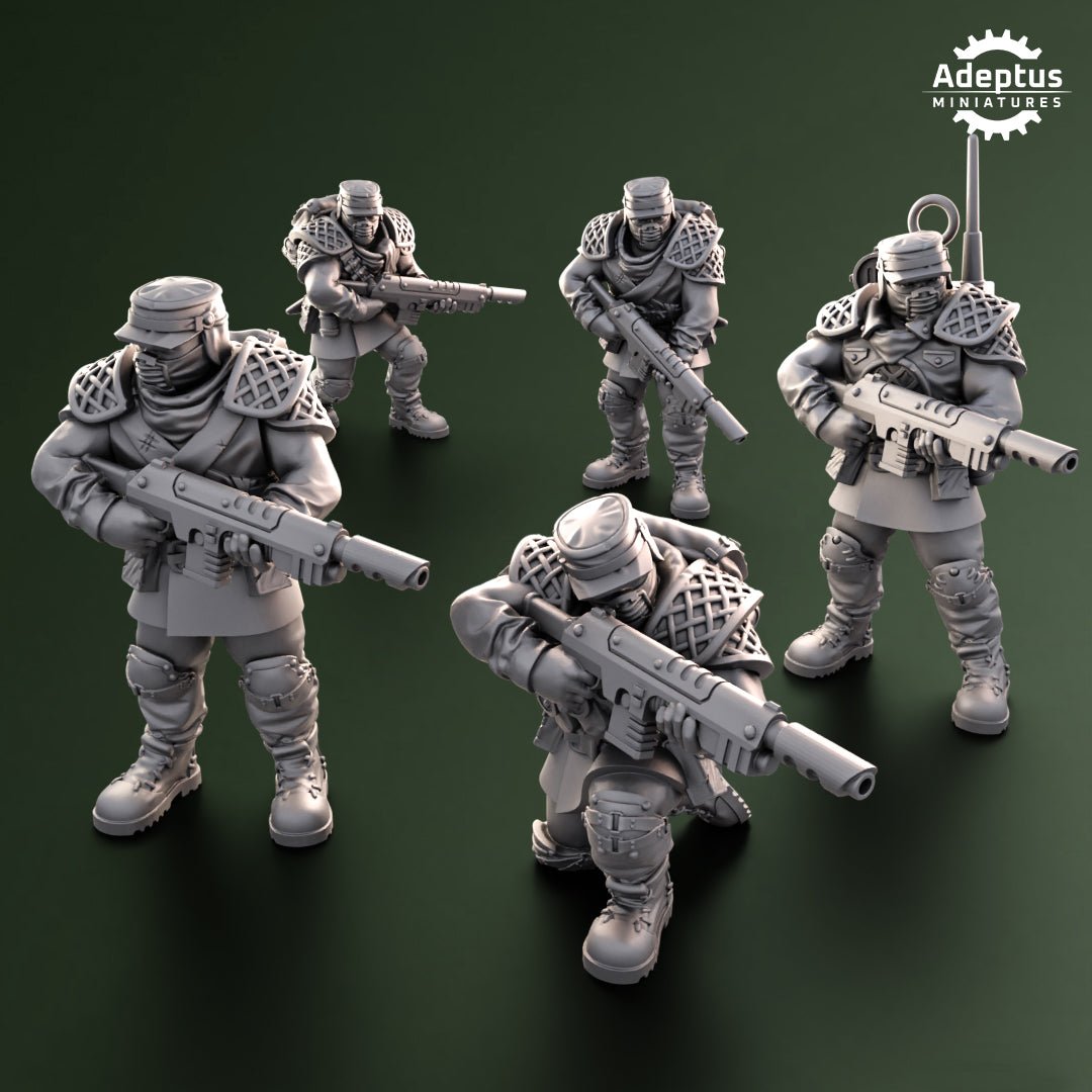 Squad Sunscorch Regiment - HamsterFoundry - Redmakers