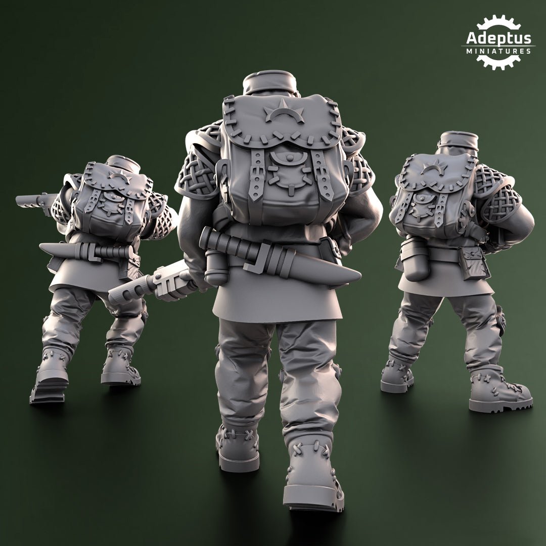 Squad Sunscorch Regiment - HamsterFoundry - Redmakers