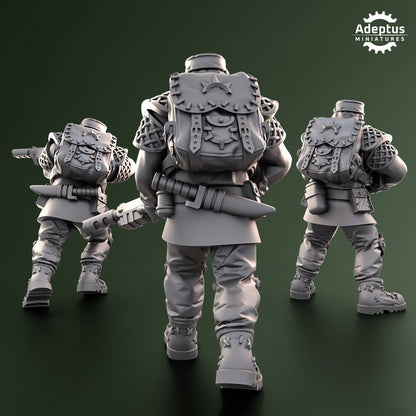 Squad Sunscorch Regiment - HamsterFoundry - Redmakers